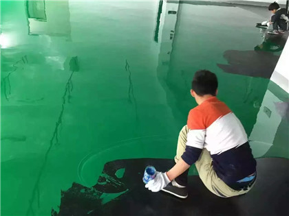 金银川路街道下面给你一份环氧地坪漆施工的完整流程